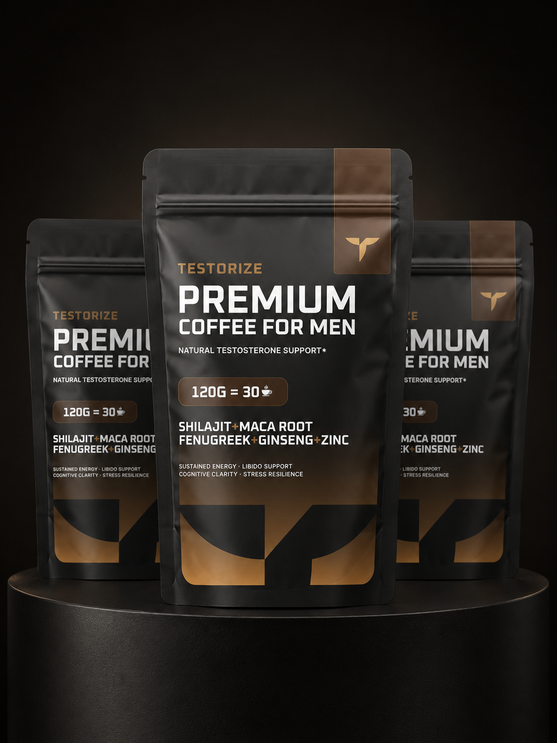 Testorize Coffee | Triple Stack (Buy 1, Get 2 Free)