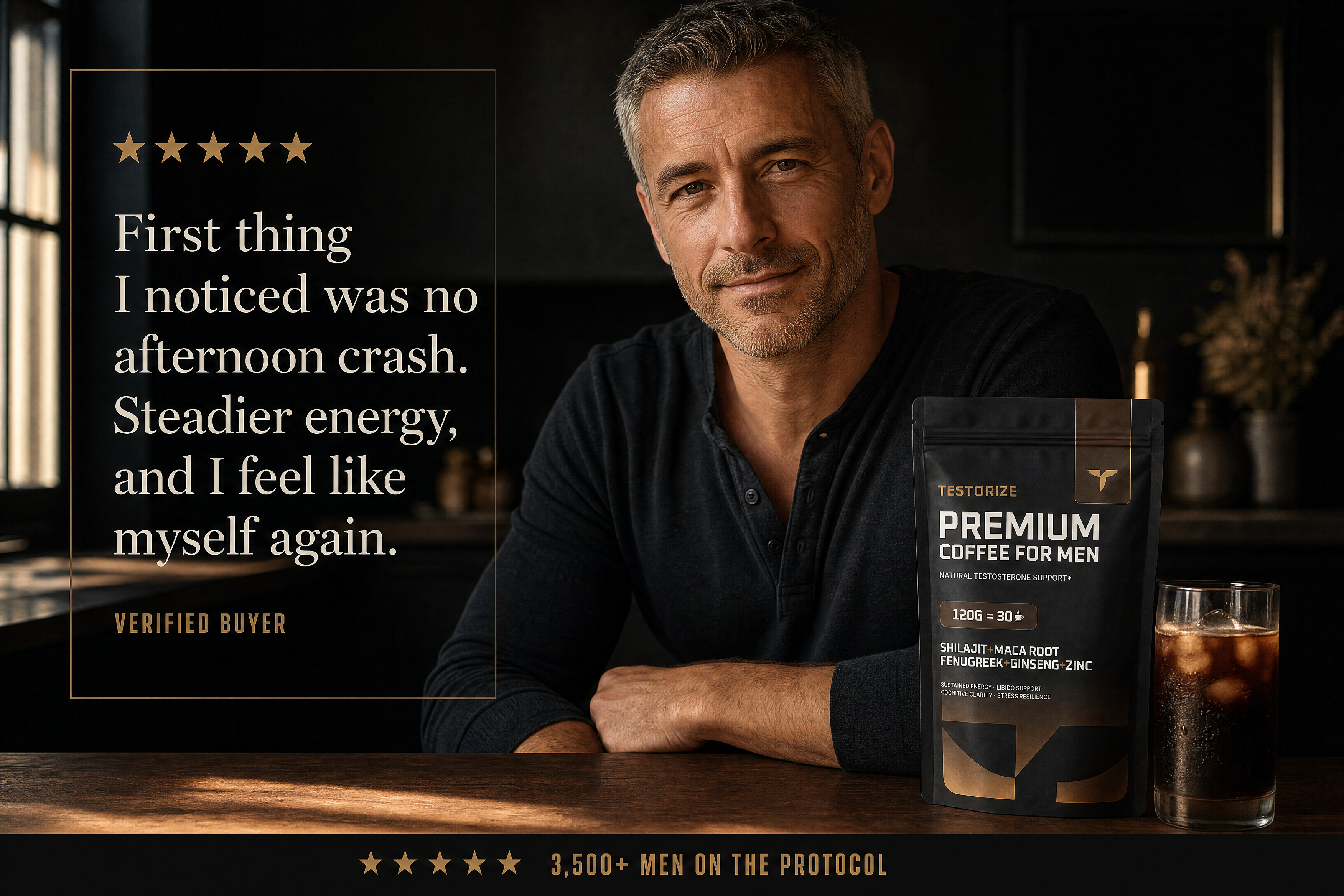 Testorize Premium Coffee for Men (inactive)