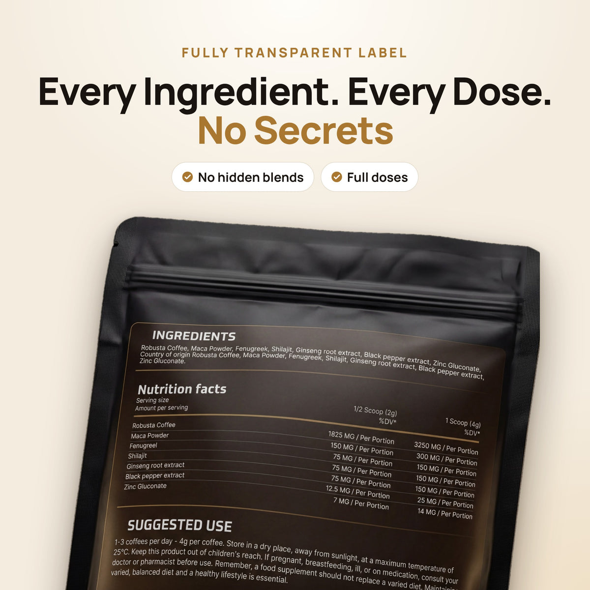 Testorize Premium Coffee for Men